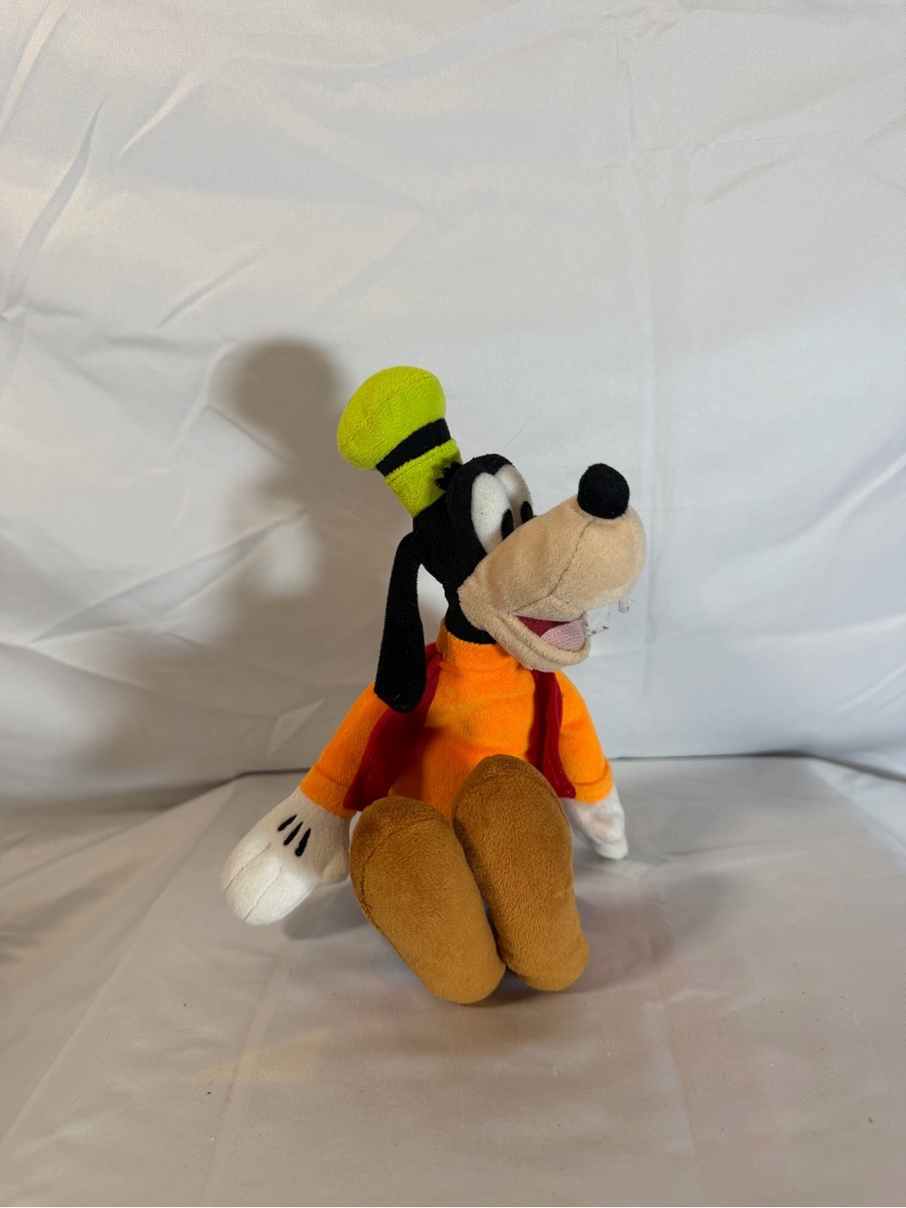 Disney Goofy Plush Toy - Orange, Green, Black, Brown, White